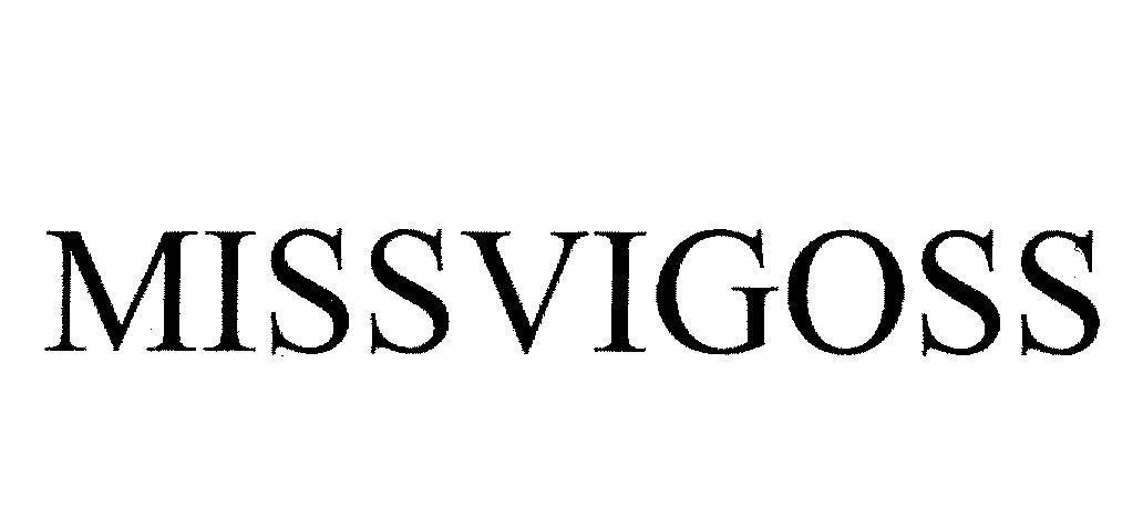 Mẫu nhãn hiệu MISSVIGOSS