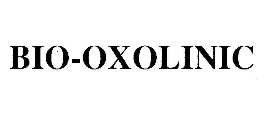 Mẫu nhãn hiệu BIO-OXOLINIC
