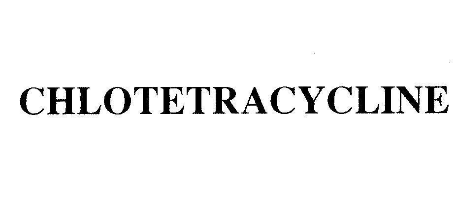 Mẫu nhãn hiệu CHLOTETRACYCLINE