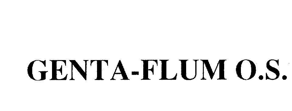 Mẫu nhãn hiệu GENTA-FLUM O.S.