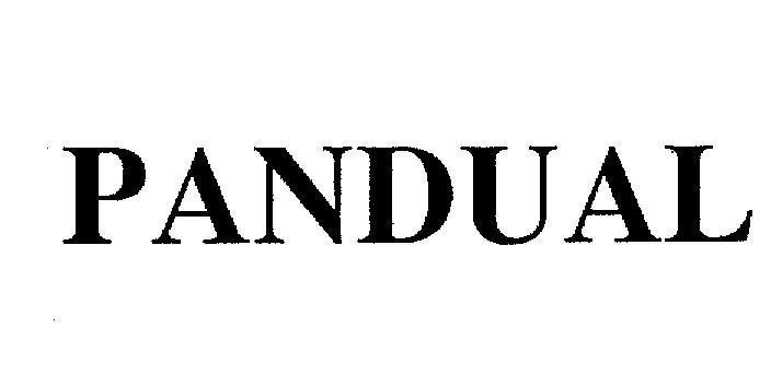 Mẫu nhãn hiệu PANDUAL