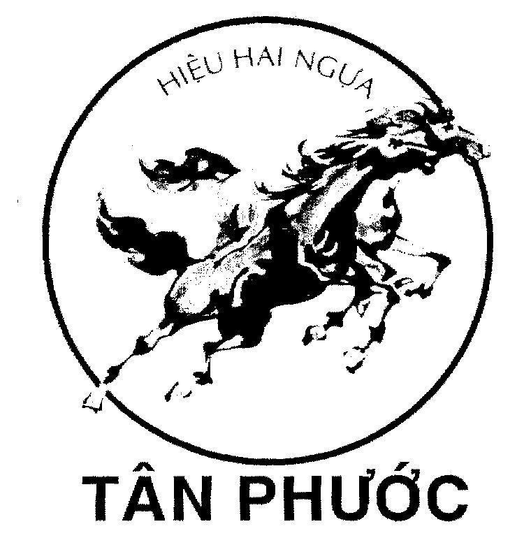 Mẫu nhãn hiệu Tân Phước Hiệu hai ngựa