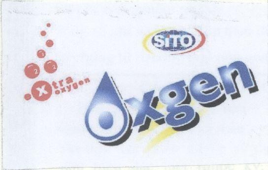 Mẫu nhãn hiệu SITO OXGEN XTRA OXYGEN