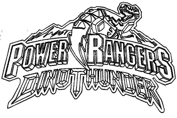 Mẫu nhãn hiệu POWER RANGERS DINO THUNDER