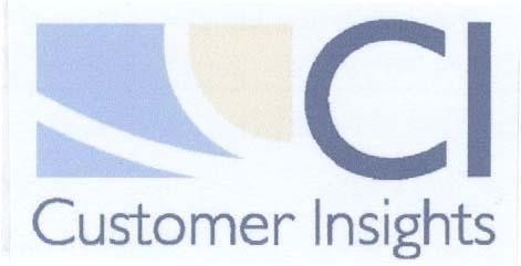 Mẫu nhãn hiệu CI CUSTOMER INSIGHTS