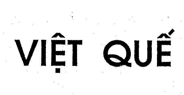 Mẫu nhãn hiệu VIệT QUế