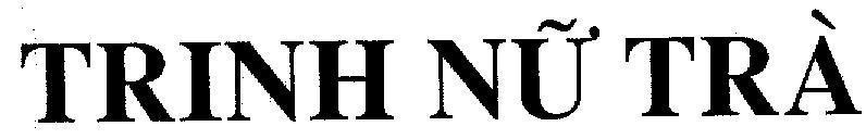 Mẫu nhãn hiệu Trinh Nữ Trà