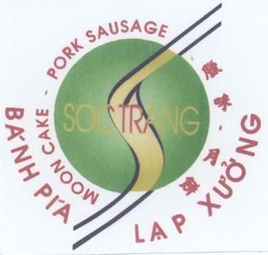 Mẫu nhãn hiệu S SOC TRANG Bánh Pía Lạp Xưởng MOON CAKE PORK SAUSAGE
