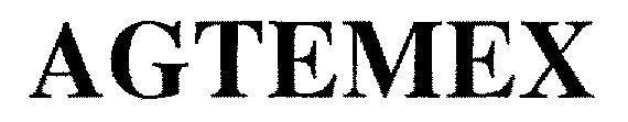 Mẫu nhãn hiệu AGTEMEX