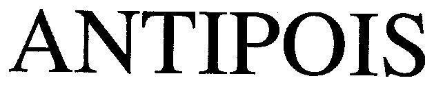 Mẫu nhãn hiệu ANTIPOIS