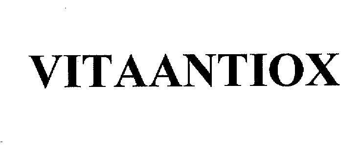 Mẫu nhãn hiệu VITAANTIOX