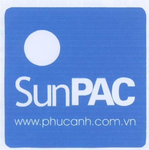 Mẫu nhãn hiệu SUNPAC PHUCANH.COM.VN WWW