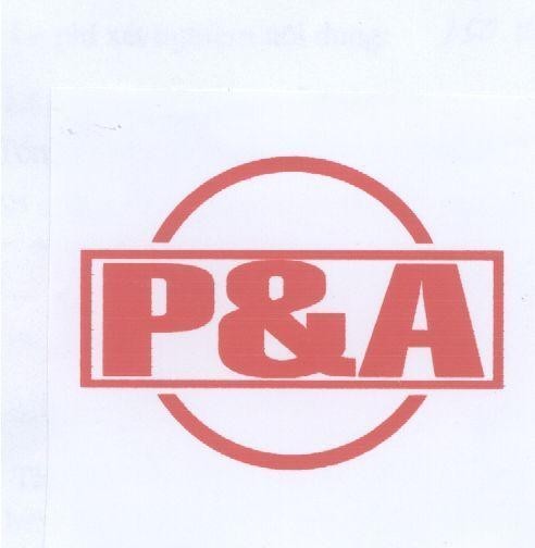 Mẫu nhãn hiệu P&A