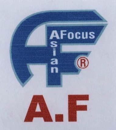 Mẫu nhãn hiệu A.F FOCUS ASIAN