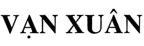 Mẫu nhãn hiệu VạN XUÂN