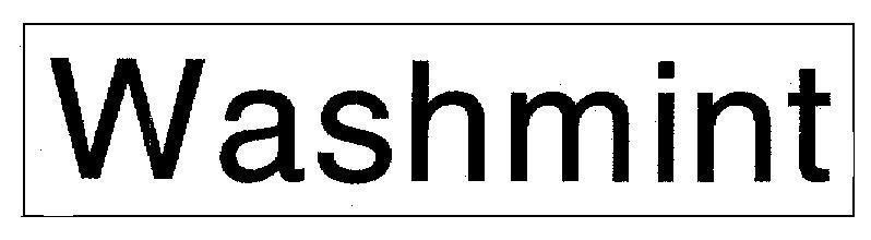 Mẫu nhãn hiệu WASHMINT