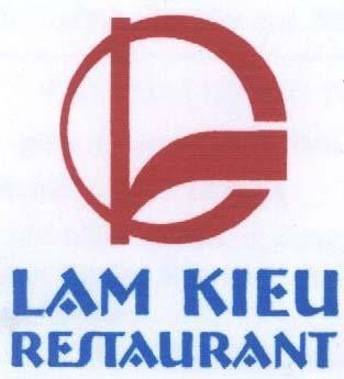 Mẫu nhãn hiệu L LAM KIEU RESTAURANT