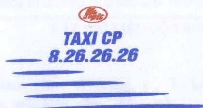 Mẫu nhãn hiệu HPTC TAXI CP 8 26 26 26