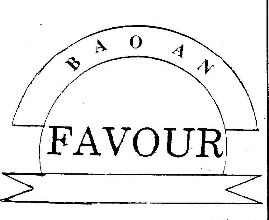 Mẫu nhãn hiệu BAO AN FAVOUR