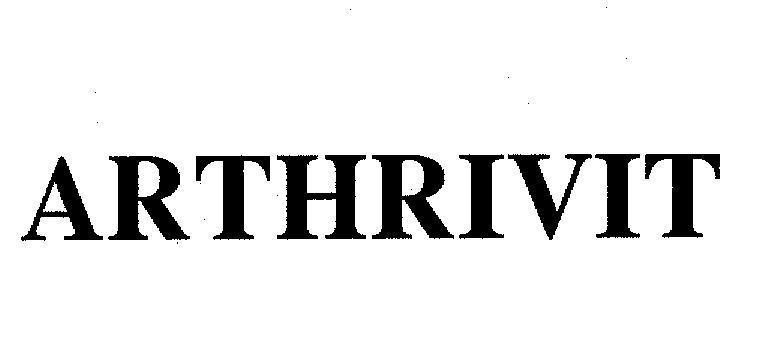 Mẫu nhãn hiệu ARTHRIVIT