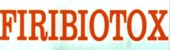 Mẫu nhãn hiệu FIRIBIOTOX