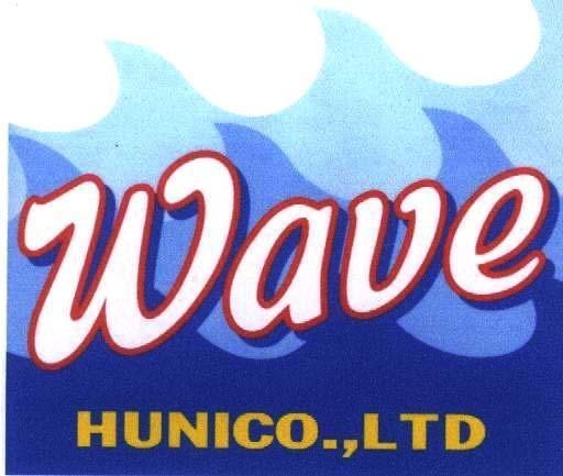 Mẫu nhãn hiệu WAVE HUNICO.,LTD