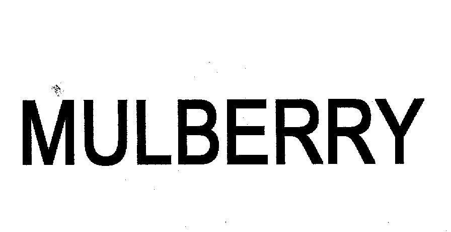 Mẫu nhãn hiệu MULBERRY