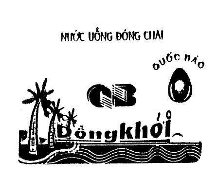 Mẫu nhãn hiệu QB Quốc Bảo Đồng Khởi Nước uống đóng chai