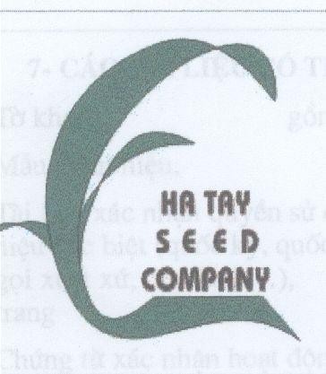 Mẫu nhãn hiệu HA TAY SEED COMPANY