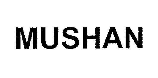 Mẫu nhãn hiệu MUSHAN