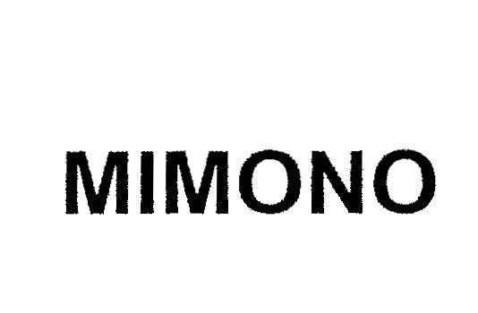Mẫu nhãn hiệu MIMONO