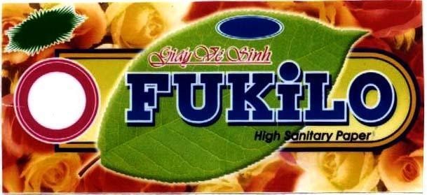 Mẫu nhãn hiệu FUKILO Giấy Vệ Sinh HIGH SANITARY PAPER