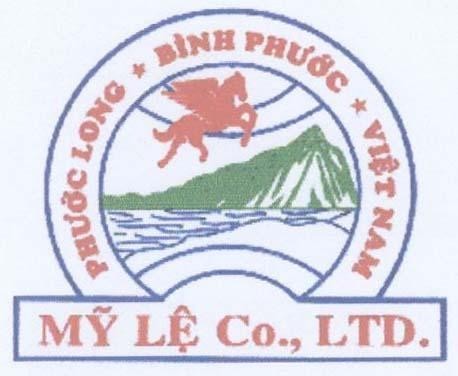 Mẫu nhãn hiệu Mỹ Lệ Phước Long Bình Phước Việt Nam CO.,LTD