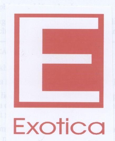 Mẫu nhãn hiệu E EXOTICA