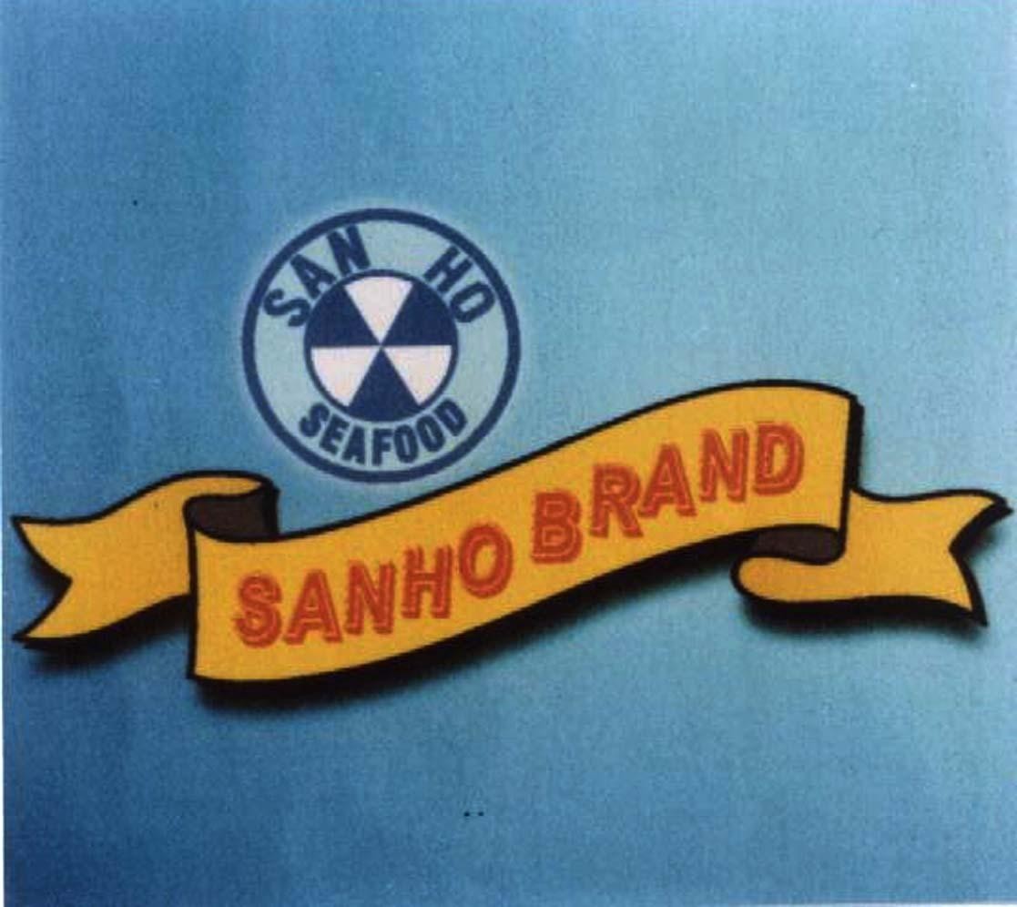 Mẫu nhãn hiệu SAN HO SEAFOOD SANHO BRAND