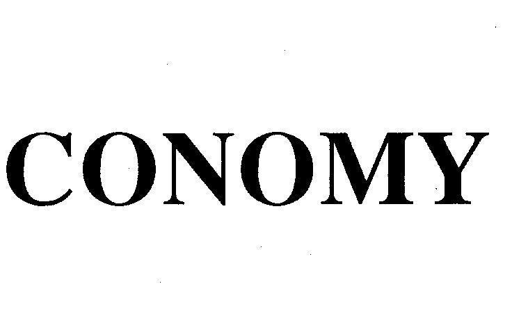 Mẫu nhãn hiệu CONOMY