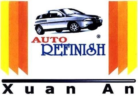 Mẫu nhãn hiệu AUTO REFINISH XUAN AN