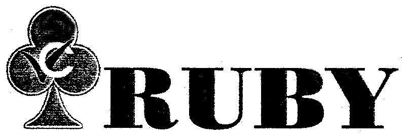 Mẫu nhãn hiệu RUBY VC