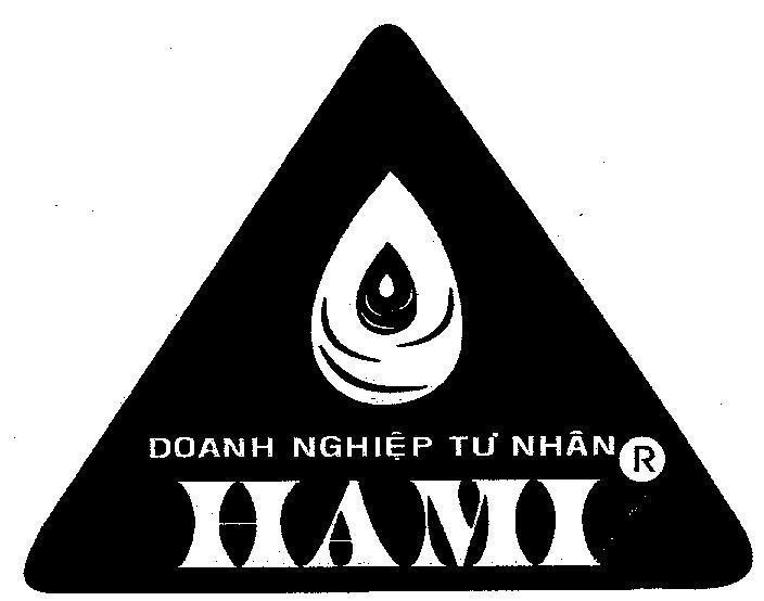 Mẫu nhãn hiệu HAMI DOANH NGHIEP TƯ NHÂN