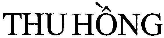 Mẫu nhãn hiệu THU HồNG