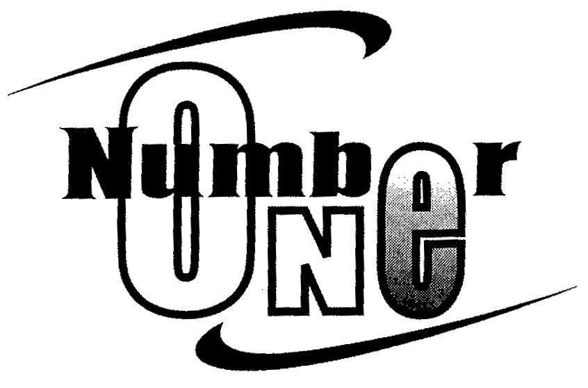 Mẫu nhãn hiệu NUMBER ONE