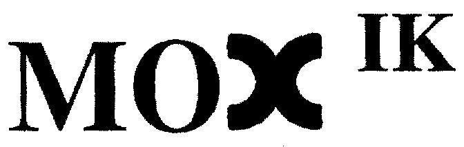 Mẫu nhãn hiệu MOX IK