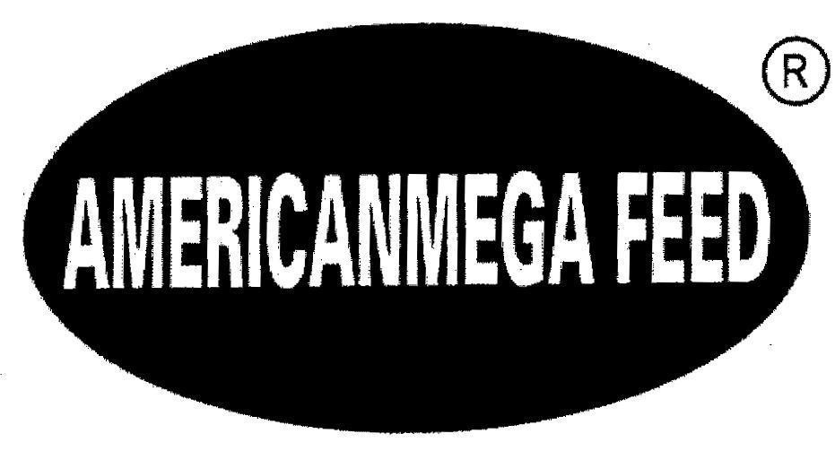 Mẫu nhãn hiệu AMERICANMEGA FEED