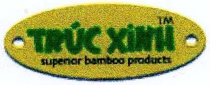 Mẫu nhãn hiệu TRúC XINH TM SUPERIOR BAMBOO PRODUCTS