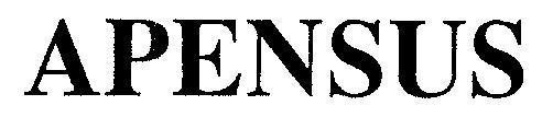Mẫu nhãn hiệu APENSUS
