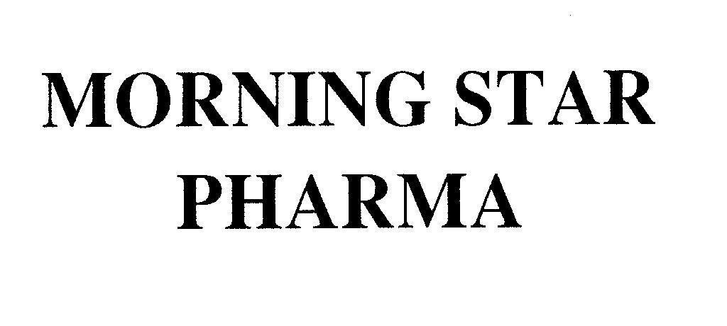 Mẫu nhãn hiệu MORNING STAR PHARMA