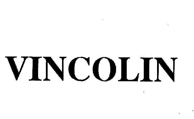 Mẫu nhãn hiệu VINCOLIN