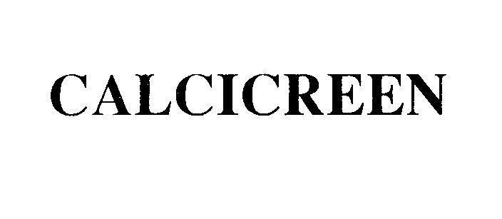 Mẫu nhãn hiệu CALCICREEN