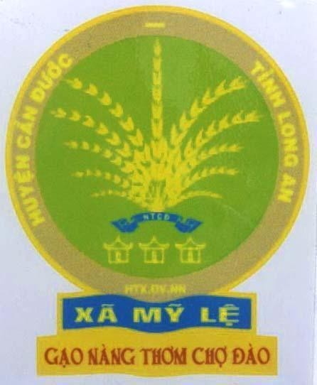 Mẫu nhãn hiệu Chợ Đào Huyện Cần Đước HTX DV NN Xã Mỹ Lệ Gạo Nàng Thơm