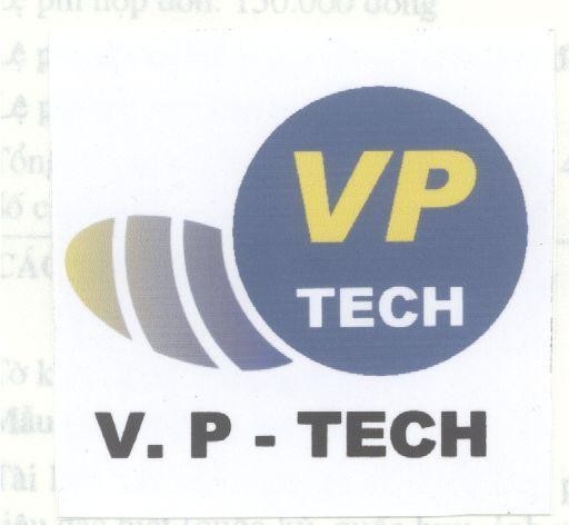 Mẫu nhãn hiệu V.P - TECH
